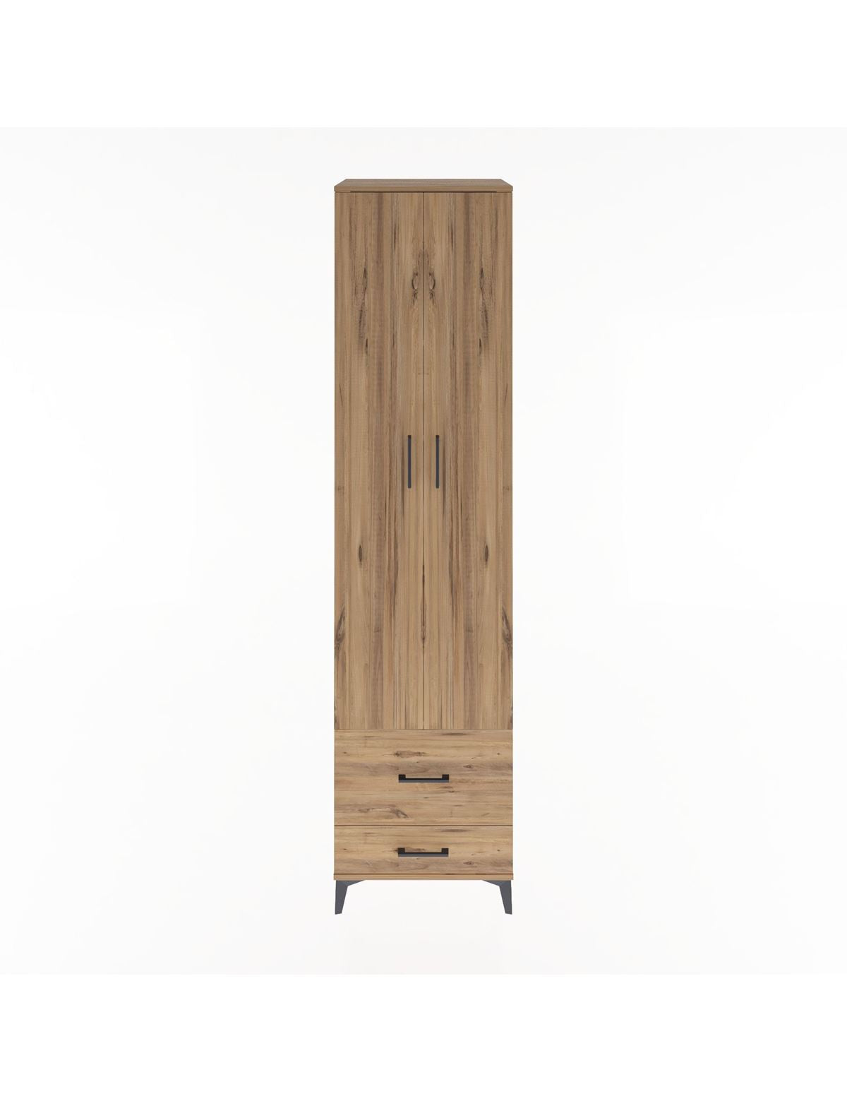 Hyperion Dolap 5 Raflı 2 Çekmeceli 2 Kapaklı 60x44x243 - S65M017V9B