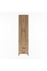 Hyperion Dolap 5 Raflı 2 Çekmeceli 2 Kapaklı 60x44x243