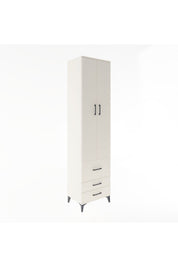 Hyperion Dolap 5 Raflı 3 Çekmeceli 2 Kapaklı 60x44x243 - S65M018V1B