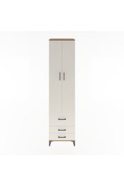 Hyperion Dolap 5 Raflı 3 Çekmeceli 2 Kapaklı 60x44x243 - S65M018V7B