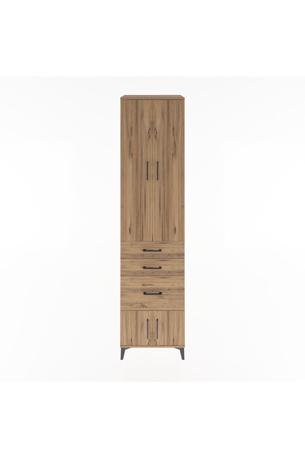 Hyperion Dolap 4 Raflı 3 Çekmeceli 4 Kapaklı 60x44x243 - S65M019V9B