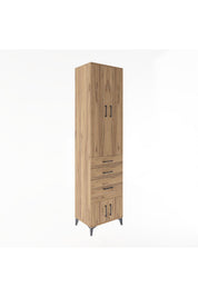 Hyperion Dolap 4 Raflı 3 Çekmeceli 4 Kapaklı 60x44x243 - S65M019V9B