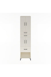 Hyperion Dolap 3 Raflı 3 Çekmeceli 4 Kapaklı 60x44x243 - S65M021V1B