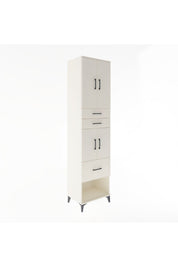 Hyperion Dolap 3 Raflı 3 Çekmeceli 4 Kapaklı 60x44x243 - S65M021V1B