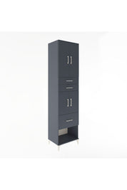 Hyperion Dolap 3 Raflı 3 Çekmeceli 4 Kapaklı 60x44x243 - S65M021V5B