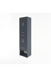 Hyperion Dolap 3 Raflı 3 Çekmeceli 4 Kapaklı 60x44x243 - S65M021V5B