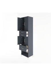 Hyperion Dolap 3 Raflı 3 Çekmeceli 4 Kapaklı 60x44x243 - S65M021V5B