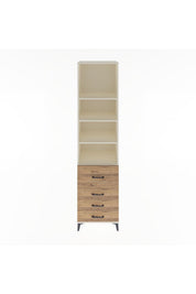 Hyperion Dolap 4 Raflı 4 Çekmeceli 60x44x243 - S65M022V3B