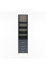 Hyperion Dolap 4 Raflı 4 Çekmeceli 60x44x243 - S65M022V5B