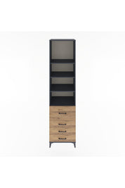 Hyperion Dolap 4 Raflı 4 Çekmeceli 60x44x243 - S65M022V6B