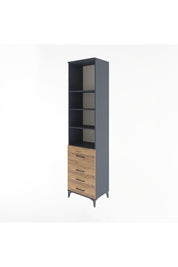 Hyperion Dolap 4 Raflı 4 Çekmeceli 60x44x243 - S65M022V6B