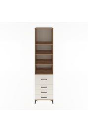 Hyperion Dolap 4 Raflı 4 Çekmeceli 60x44x243 - S65M022V7B