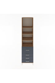 Hyperion Dolap 4 Raflı 4 Çekmeceli 60x44x243 - S65M022V8B