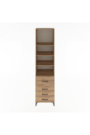 Hyperion Dolap 4 Raflı 4 Çekmeceli 60x44x243 - S65M022V9B
