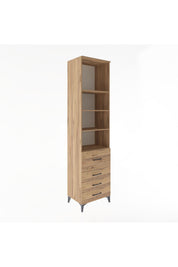 Hyperion Dolap 4 Raflı 4 Çekmeceli 60x44x243 - S65M022V9B