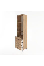 Hyperion Dolap 4 Raflı 4 Çekmeceli 60x44x243 - S65M022V9B