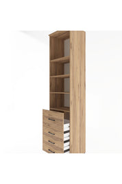Hyperion Dolap 4 Raflı 4 Çekmeceli 60x44x243 - S65M022V9B