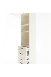 Hyperion Dolap 4 Raflı 4 Çekmeceli 60x44x243 - S65M023V1B