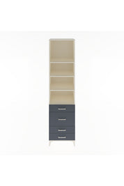 Hyperion Dolap 4 Raflı 4 Çekmeceli 60x44x243 - S65M023V2B