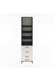 Hyperion Dolap 4 Raflı 4 Çekmeceli 60x44x243 - S65M023V4B