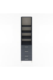 Hyperion Dolap 4 Raflı 4 Çekmeceli 60x44x243 - S65M023V5B