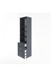 Hyperion Dolap 4 Raflı 4 Çekmeceli 60x44x243 - S65M023V5B