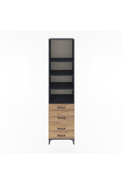 Hyperion Dolap 4 Raflı 4 Çekmeceli 60x44x243 - S65M023V6B