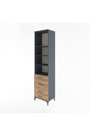 Hyperion Dolap 4 Raflı 4 Çekmeceli 60x44x243 - S65M023V6B