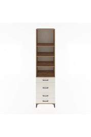 Hyperion Dolap 4 Raflı 4 Çekmeceli 60x44x243 - S65M023V7B