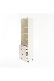 Hyperion Dolap 4 Raflı 4 Çekmeceli 60x44x243 - S65M024V1B
