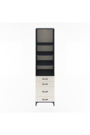 Hyperion Dolap 4 Raflı 4 Çekmeceli 60x44x243 - S65M024V4B