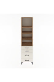 Hyperion Dolap 4 Raflı 4 Çekmeceli 60x44x243 - S65M024V7B