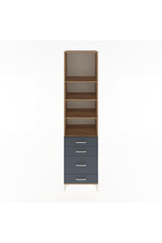 Hyperion Dolap 4 Raflı 4 Çekmeceli 60x44x243 - S65M024V8B