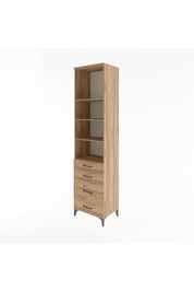 Hyperion Dolap 4 Raflı 4 Çekmeceli 60x44x243 - S65M024V9B