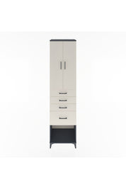 Hyperion Dolap 3 Raflı 4 Çekmeceli 2 Kapaklı 60x44x243 - S65M025V4B