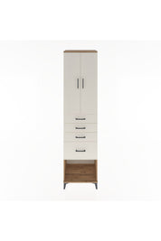 Hyperion Dolap 3 Raflı 4 Çekmeceli 2 Kapaklı 60x44x243 - S65M025V7B