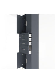 Hyperion Dolap 2 Raflı 4 Çekmeceli 4 Kapaklı 60x44x243 - S65M026V5B