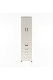 Hyperion Dolap 4 Raflı 5 Çekmeceli 2 Kapaklı 60x44x243 - S65M027V1B