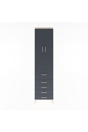Hyperion Dolap 4 Raflı 5 Çekmeceli 2 Kapaklı 60x44x243 - S65M027V2B