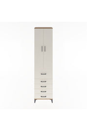 Hyperion Dolap 4 Raflı 5 Çekmeceli 2 Kapaklı 60x44x243 - S65M027V7B