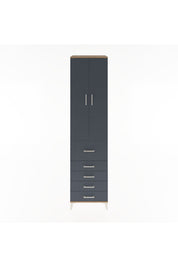 Hyperion Dolap 4 Raflı 5 Çekmeceli 2 Kapaklı 60x44x243 - S65M027V8B