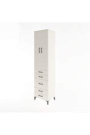 Hyperion Dolap 4 Raflı 5 Çekmeceli 2 Kapaklı 60x44x243 - S65M028V1B