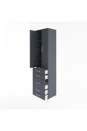 Hyperion Dolap 4 Raflı 5 Çekmeceli 2 Kapaklı 60x44x243 - S65M028V5B