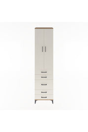 Hyperion Dolap 4 Raflı 5 Çekmeceli 2 Kapaklı 60x44x243 - S65M028V7B