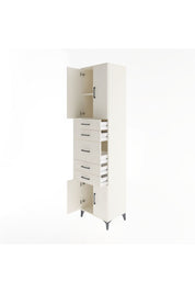 Hyperion Dolap 2 Raflı 5 Çekmeceli 4 Kapaklı 60x44x243 - S65M029V1B