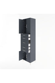 Hyperion Dolap 2 Raflı 5 Çekmeceli 4 Kapaklı 60x44x243 - S65M029V5B