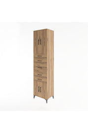 Hyperion Dolap 2 Raflı 5 Çekmeceli 4 Kapaklı 60x44x243 - S65M029V9B