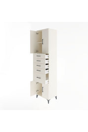 Hyperion Dolap 2 Raflı 5 Çekmeceli 4 Kapaklı 60x44x243 - S65M031V1B