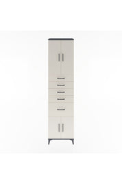 Hyperion Dolap 2 Raflı 5 Çekmeceli 4 Kapaklı 60x44x243 - S65M031V4B