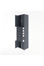 Hyperion Dolap 2 Raflı 5 Çekmeceli 4 Kapaklı 60x44x243 - S65M031V5B